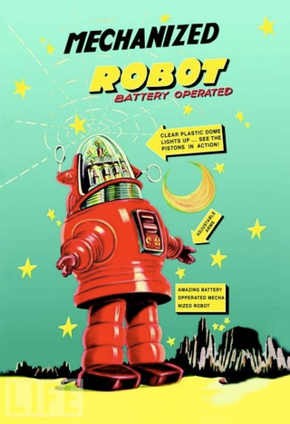 Illustration for article titled The Trippy Robot Toys of Yesteryear
